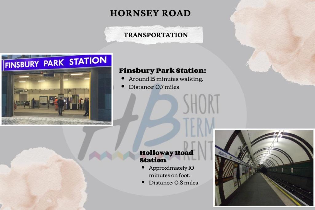 Entire 3 Bedroom Home - Minutes To Emirates Stadium! 런던 외부 사진